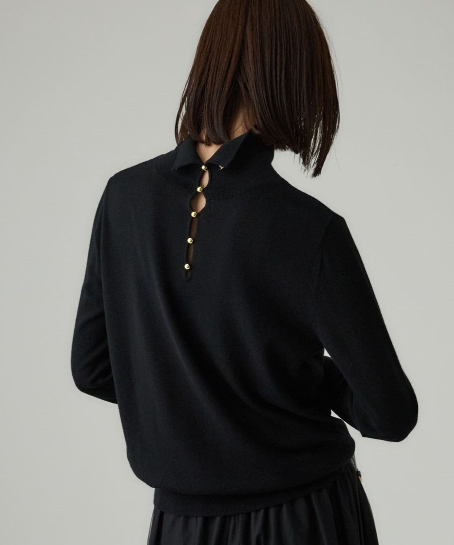 【バビロン/BABYLONE / KIDS】のタートルデザインプルオーバー インテリア・キッズ・メンズ・レディースファッション・服の通販 founy(ファニー) ファッション Fashion キッズファッション Fashion for Kids トップス・カットソー Cut & Sew Tops インナー Innerwear シンプル Simple, Minimal ハイネック High Neck, Mock Neck 再入荷 Restock / Back in Stock エレガント 上品 Elegant ブラック19|ID: prp329100004787903 ipo3291000000034749327