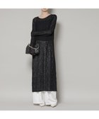 【ナノ ユニバース/nano universe】のカットレースマキシワンピース ブラック|ID:prp329100004787921