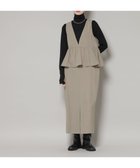 【ナノ ユニバース/nano universe】の前後2wayフレア切り替えワンピース モカ3|ID:prp329100004787924