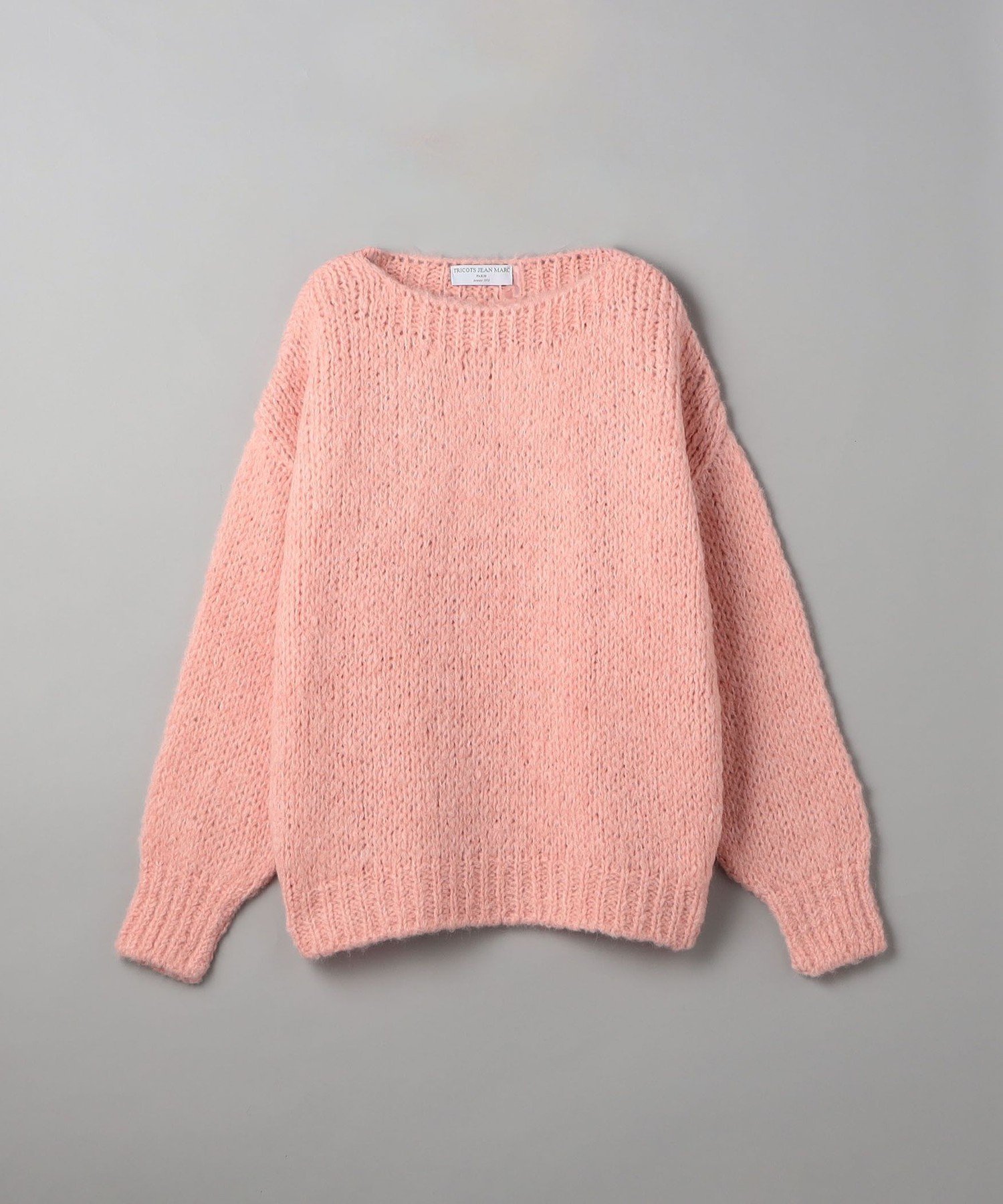 【コーエン/COEN】のTricots Jean Marc(トリコットジーンマルク)ニットプルオーバー インテリア・キッズ・メンズ・レディースファッション・服の通販 founy(ファニー) 　ファッション　Fashion　レディースファッション　Fashion for Women　トップス・カットソー　Cut & Sew Tops　ニット　Knit Tops & Sweaters　カジュアルプルオーバー・ニットトップス　Pullovers & Knit Tops / Casual Pullovers　シンプル　Simple, Minimal　フランス　France, French　フレンチ　French, French Style　ベーシック　Basic, Essential　エレガント 上品　Elegant　LT.PINK|ID: prp329100004787929 ipo3291000000035145102