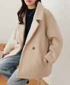 【ディスコート/Discoat】の【WEB限定】Wテーラードジャケットコート ライトベージュ|ID: prp329100004787931 ipo3291000000034830048