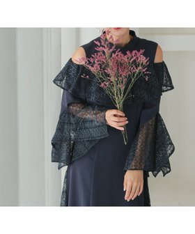 【ハレモード/haremode】のスリーブスリットマーメイドドレス 人気、トレンドファッション・服の通販 founy(ファニー) ファッション Fashion レディースファッション Fashion for Women ワンピース Dresses フォーマル・パーティードレス・結婚式用ドレス Elegant & Casual Dresses アクセサリー Fashion Accessories スリット Slit, Slit Detail ドレス Dress, One-Piece レース Lace, Lace Fabric 無地 Plain, Solid Color |ID:prp329100004787933