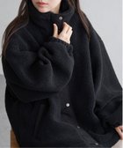 【ヴァンス エクスチェンジ/VENCE EXCHANGE】のボアスタンドブルゾン 人気、トレンドファッション・服の通販 founy(ファニー) ファッション Fashion レディースファッション Fashion for Women アウター Coat / Outerwear Collection ブルゾンジャケット・スポーティアウター Blouson Jackets シンプル Simple, Minimal ジップ Zip, Zipper スタンド Stand Collar, Upright Stand デニム Denim, Jeans Material トレンド Trend, Trending Now バランス Balance, Style Balance ブルゾン Blouson, Bomber Jacket ベーシック Basic, Essential ポケット Pocket, Pocket Detail 防寒 Cold Protection, Winter-Ready ワイド Wide, Wide Fit おすすめ Recommended / Our Picks thumbnail ブラック|ID: prp329100004787975 ipo3291000000034749628