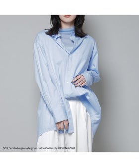 【ナノ ユニバース/nano universe】 オーガニックコットンオックスフォードシャツ ( OCS )人気、トレンドファッション・服の通販 founy(ファニー) ファッション Fashion レディースファッション Fashion for Women トップス・カットソー Cut & Sew Tops シャツ・ブラウス・オフィスカジュアル Elegant Blouses & Button-Ups オーガニック Organic Cotton カフス Cuff Design シンプル Simple, Minimal センター Center, Center Line チェーン Chain, Chain Strap 2026年 2026 |ID:prp329100004788027