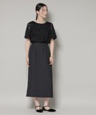 【ナノ ユニバース/nano universe】のkaene/デザインリボンボレロセットドレス ブラック|ID:prp329100004788037