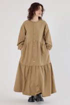 【ロデオクラウンズワイドボウル/RODEO CROWNS WIDE BOWL】のコーデュロイワンピース 人気、トレンドファッション・服の通販 founy(ファニー) ファッション Fashion レディースファッション Fashion for Women ワンピース Dresses ギャザー Gathered, Ruffled コーデュロイ Corduroy, Cord Fabric シンプル Simple, Minimal スリーブ Sleeve, Long Sleeve / Short Sleeve ティアードワンピース Tiered Dress, Flared Dress フロント Front, Front Design エレガント 上品 Elegant 無地 Plain, Solid Color A/W・秋冬 Autumn/Winter thumbnail BEG|ID: prp329100004788044 ipo3291000000034907084