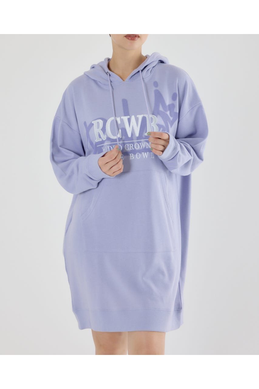 【ロデオクラウンズワイドボウル/RODEO CROWNS WIDE BOWL】のシャドーロゴパーカーワンピース インテリア・キッズ・メンズ・レディースファッション・服の通販 founy(ファニー) 　ファッション　Fashion　レディースファッション　Fashion for Women　ワンピース　Dresses　シャドー　Shadow, Subtle Pattern　スウェット / スエット　Sweatshirt, Sweatwear　パーカー　Hoodie, Parka　ビッグ　Big, Oversized　フロント　Front, Front Design　プリント　Print, Printed Pattern　ボトム　Bottoms, Lower Wear　PUR|ID: prp329100004788058 ipo3291000000035089685