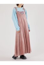 【ロデオクラウンズワイドボウル/RODEO CROWNS WIDE BOWL】のベロアキャミワンピース 人気、トレンドファッション・服の通販 founy(ファニー) ファッション Fashion レディースファッション Fashion for Women ワンピース Dresses キャミソールワンピース Camisole Dresses クラッシュ Distressed, Crashed Style フレア Flare, Flared ベロア Velour, Soft Velvet リボン Ribbon, Bow thumbnail L/PNK1|ID: prp329100004788066 ipo3291000000034907079