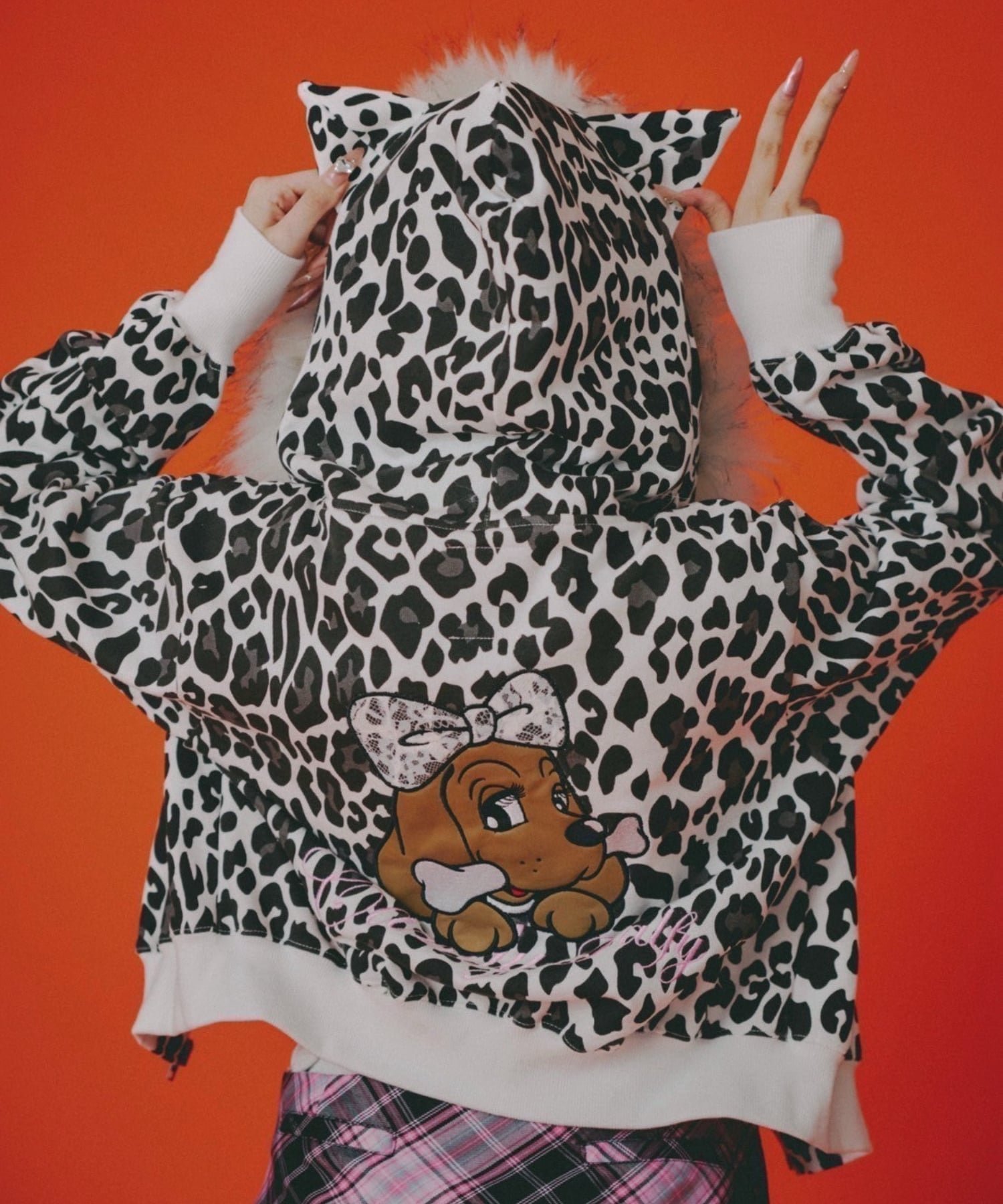 【ネバーマインドザエックスユー チカシツプラス/Never mind the XU Chikashitsu+】の【GALFY】ぎゃるマシぱぁかぁ 人気、トレンドファッション・服の通販 founy(ファニー) 　ファッション　Fashion　レディースファッション　Fashion for Women　シンプル　Simple, Minimal　ジップアップ　Zip-Up, Full Zip　トレンド　Trend, Trending Now　猫　Cat, Kitty　長袖　Long Sleeve, Full Sleeve　パーカー　Hoodie, Parka　ヒョウ　Leopard, Animal Print　ミックス　Mix, Mixed Style　ラベンダー　Lavender　リラックス　Relax, Relaxed Fit　冬　Winter / This Winter　A/W・秋冬　Autumn/Winter　再入荷　Restock / Back in Stock　 other-1|ID: prp329100004788079 ipo3291000000034965424