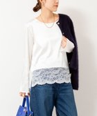 【ノーリーズ/NOLLEY'S】のウォッシャブル裾レース2WAYオトナサテンブラウス 人気、トレンドファッション・服の通販 founy(ファニー) ファッション Fashion レディースファッション Fashion for Women トップス・カットソー Cut & Sew Tops シャツ・ブラウス・オフィスカジュアル Elegant Blouses & Button-Ups インナー Innerwear ウォッシャブル Machine Washable サテン Satin, Glossy Fabric スカラップ Scallop, Scalloped Edge ストレッチ Stretch, Stretchy Fabric スリット Slit, Slit Detail トレンド Trend, Trending Now フェミニン Feminine, Girly レース Lace, Lace Fabric おすすめ Recommended / Our Picks 2025年 2025 2025-2026秋冬・A/W Autumn/Winter 2025–26 AW25–26 thumbnail ホワイト|ID: prp329100004788111 ipo3291000000034750164