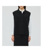 【マーコート/MARcourt】のmizuiro ind 襟付きワイドベスト 人気、トレンドファッション・服の通販 founy(ファニー) ファッション Fashion レディースファッション Fashion for Women アウター Coat / Outerwear Collection トップス・カットソー Cut & Sew Tops ベスト&ジレ / 重ね着スタイル Vests & Gilets おすすめ Recommended / Our Picks セットアップ Set-Up, Coordinated Outfit ノースリーブ Sleeveless, No-Sleeve フロント Front, Front Design ベスト Vest, Waistcoat ポケット Pocket, Pocket Detail ミラノリブ Milano Rib, Milano Stitch レギュラー Regular, Standard Fit ワイド Wide, Wide Fit thumbnail ブラック|ID: prp329100004788134 ipo3291000000035153383