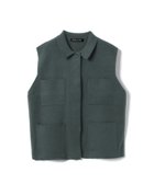 【マーコート/MARcourt】のmizuiro ind 襟付きワイドベスト 人気、トレンドファッション・服の通販 founy(ファニー) ファッション Fashion レディースファッション Fashion for Women アウター Coat / Outerwear Collection トップス・カットソー Cut & Sew Tops ベスト&ジレ / 重ね着スタイル Vests & Gilets おすすめ Recommended / Our Picks セットアップ Set-Up, Coordinated Outfit ノースリーブ Sleeveless, No-Sleeve フロント Front, Front Design ベスト Vest, Waistcoat ポケット Pocket, Pocket Detail ミラノリブ Milano Rib, Milano Stitch レギュラー Regular, Standard Fit ワイド Wide, Wide Fit thumbnail カーキ|ID: prp329100004788134 ipo3291000000035153384