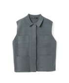 【マーコート/MARcourt】のmizuiro ind 襟付きワイドベスト 人気、トレンドファッション・服の通販 founy(ファニー) ファッション Fashion レディースファッション Fashion for Women アウター Coat / Outerwear Collection トップス・カットソー Cut & Sew Tops ベスト&ジレ / 重ね着スタイル Vests & Gilets おすすめ Recommended / Our Picks セットアップ Set-Up, Coordinated Outfit ノースリーブ Sleeveless, No-Sleeve フロント Front, Front Design ベスト Vest, Waistcoat ポケット Pocket, Pocket Detail ミラノリブ Milano Rib, Milano Stitch レギュラー Regular, Standard Fit ワイド Wide, Wide Fit thumbnail トップグレー|ID: prp329100004788134 ipo3291000000035153385