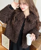 【モーメントプラス/moment+ / MEN】の衿付きプードルフェイクファーブルゾン 人気、トレンドファッション・服の通販 founy(ファニー) ファッション Fashion メンズファッション Fashion for Men ガーリー Girly, Feminine Style 今季 This Season, Current Season 軽量 Lightweight, Ultra Light ショート Short, Short Length ジャケット Jacket, Outerwear スラックス Slacks, Dress Pants タイツ Tights, Legwear タートルネック Turtleneck, High Neck チェック Check, Plaid, Tartan デニム Denim, Jeans Material トレンド Trend, Trending Now ハイネック High Neck, Mock Neck ベーシック Basic, Essential ポケット Pocket, Pocket Detail マーメイド Mermaid, Fishtail Silhouette ミニスカート Mini Skirt, Short Skirt リアル Real, Realistic ロング Long, Long-Length 再入荷 Restock / Back in Stock プチプライス・低価格 Affordable / Budget Price おすすめ Recommended / Our Picks thumbnail ブラウン|ID: prp329100004788194 ipo3291000000034914207