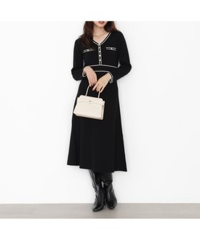 【プロポーション ボディドレッシング/PROPORTION BODY DRESSING】の配色ラインニットワンピース 25AW 人気、トレンドファッション・服の通販 founy(ファニー) ファッション Fashion レディースファッション Fashion for Women ワンピース Dresses ニットワンピース Knit Dresses 2025年 2025 2025-2026秋冬・A/W Autumn/Winter 2025–26 AW25–26 おすすめ Recommended / Our Picks |ID:prp329100004788228