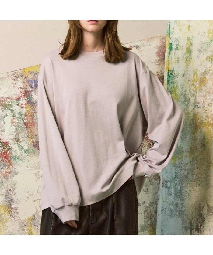 【メゾンスペシャル/MAISON SPECIAL】の【EX】Prime-Over Smooth Crew Neck Long Sleeve T-Shirt インテリア・キッズ・メンズ・レディースファッション・服の通販 founy(ファニー) https://founy.com/ ファッション Fashion レディースファッション Fashion for Women トップス・カットソー Cut & Sew Tops シャツ・ブラウス・オフィスカジュアル Elegant Blouses & Button-Ups ロングTシャツ・Tシャツ Longline T-Shirts & Tees アウトドア Outdoor Clothing ヴィンテージ Vintage Style ショルダー Shoulder, Shoulder Strap ドロップ Drop Shoulder, Dropped Style バランス Balance, Style Balance フィット Fit, Slim Fit ミリタリー Military, Army Style ワーク Workwear, Utility Style |ID: prp329100004788250 ipo3291000000034938083