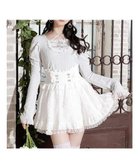 【ノエミ/NOEMIE】のお嬢さんバックレースアップフレアスリーブカットソー 人気、トレンドファッション・服の通販 founy(ファニー) ファッション Fashion レディースファッション Fashion for Women トップス・カットソー Cut & Sew Tops カットソー・ベーシックTシャツ Cut-and-Sewn Tops / Stretch Tees & Basics カットソー Cut and Sewn Top スリーブ Sleeve, Long Sleeve / Short Sleeve ビジュー Bijou, Jewel-like Accent フレア Flare, Flared フロント Front, Front Design リボン Ribbon, Bow レース Lace, Lace Fabric thumbnail サックス|ID: prp329100004788320 ipo3291000000034878727