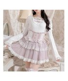 【ノエミ/NOEMIE】のお嬢さんバックレースアップフレアスリーブカットソー 人気、トレンドファッション・服の通販 founy(ファニー) ファッション Fashion レディースファッション Fashion for Women トップス・カットソー Cut & Sew Tops カットソー・ベーシックTシャツ Cut-and-Sewn Tops / Stretch Tees & Basics カットソー Cut and Sewn Top スリーブ Sleeve, Long Sleeve / Short Sleeve ビジュー Bijou, Jewel-like Accent フレア Flare, Flared フロント Front, Front Design リボン Ribbon, Bow レース Lace, Lace Fabric thumbnail ペールピンク|ID: prp329100004788320 ipo3291000000034878728