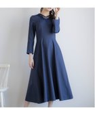 【ノエラ/Noela】のレースネックデザインワンピ 人気、トレンドファッション・服の通販 founy(ファニー) ファッション Fashion レディースファッション Fashion for Women ワンピース Dresses おすすめ Recommended / Our Picks ポケット Pocket, Pocket Detail レース Lace, Lace Fabric thumbnail インディゴ|ID: prp329100004788330 ipo3291000000034883409