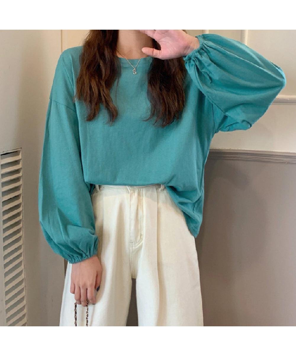 【ミニミニストア/miniministore】の長袖Tシャツ ドロップショルダーtシャツ 人気、トレンドファッション・服の通販 founy(ファニー) 　ファッション　Fashion　レディースファッション　Fashion for Women　トップス・カットソー　Cut & Sew Tops　シャツ・ブラウス・オフィスカジュアル　Elegant Blouses & Button-Ups　ロングTシャツ・Tシャツ　Longline T-Shirts & Tees　イエロー　Yellow　オレンジ　Orange　秋　Autumn　ショルダー　Shoulder, Shoulder Strap　ドロップ　Drop Shoulder, Dropped Style　長袖　Long Sleeve, Full Sleeve　パープル　Purple, Violet　無地　Plain, Solid Color　ラウンド　Round, Round Neck　リラックス　Relax, Relaxed Fit　楽ちん　Easy Fit, Comfortable　 other-1|ID: prp329100004788352 ipo3291000000034799651