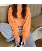 【ミニミニストア/miniministore】の長袖Tシャツ ドロップショルダーtシャツ オレンジ|ID: prp329100004788352 ipo3291000000035253052