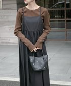 【アイテムズアーバンリサーチ/ITEMS URBAN RESEARCH】のインナーセットキャミワンピース BRN×BLK|ID: prp329100004788406 ipo3291000000035088969