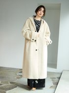 【ミースロエ/MIESROHE】のフェイクファーロングフードコート LBEG[035]|ID: prp329100004788443 ipo3291000000034850521