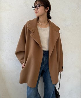 【ドゥドゥ/DouDou】の【再追加決定!】ダブルフェイスドルマンコート 人気、トレンドファッション・服の通販 founy(ファニー) ファッション Fashion レディースファッション Fashion for Women アウター Coat / Outerwear Collection コート・ロングコート・ピーコート Long Coats, Peacoats & More スマート Smart, Elegant ベーシック Basic, Essential リラックス Relax, Relaxed Fit A/W・秋冬 Autumn/Winter 冬 Winter / This Winter 再入荷 Restock / Back in Stock おすすめ Recommended / Our Picks エレガント 上品 Elegant 2025年 2025 2025-2026秋冬・A/W Autumn/Winter 2025–26 AW25–26 |ID:prp329100004788477