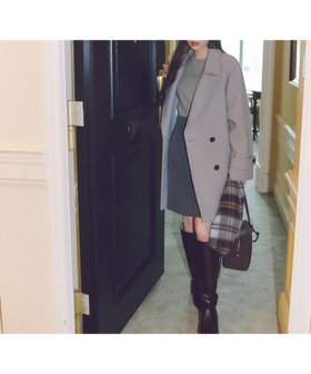 【ナチュラル ビューティー ベーシック/NATURAL BEAUTY BASIC】のダブルブレストフォルムミドルコート 人気、トレンドファッション・服の通販 founy(ファニー) ファッション Fashion レディースファッション Fashion for Women アウター Coat / Outerwear Collection コート・ロングコート・ピーコート Long Coats, Peacoats & More トレンド Trend, Trending Now ミドル Middle Length, Mid Height |ID:prp329100004788480