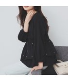 【インデックス/INDEX】のカットジョーゼットドッキングペプラムトップス【洗濯機可】 人気、トレンドファッション・服の通販 founy(ファニー) ファッション Fashion レディースファッション Fashion for Women トップス・カットソー Cut & Sew Tops アクセサリー Fashion Accessories シンプル Simple, Minimal ジョーゼット Georgette, Semi-Sheer Fabric ストレッチ Stretch, Stretchy Fabric スマート Smart, Elegant ドッキング Docking, Mixed Material パール Pearl, Pearl Accent ランダム Random, Irregular thumbnail ブラック|ID: prp329100004788528 ipo3291000000035193985