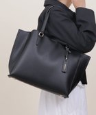 【ユナイテッド ベース/UNITED BASE】の【A4対応】3層タイプ フェイクレザー トートバッグ 人気、トレンドファッション・服の通販 founy(ファニー) ファッション Fashion レディースファッション Fashion for Women バッグ Bags シンプル Simple, Minimal 財布 Wallet, Purse フェイクレザー Faux Leather, PU Leather ポケット Pocket, Pocket Detail マグネット Magnet, Magnetic Closure おすすめ Recommended / Our Picks ビジネス 仕事 通勤 Business / Work / Commuting thumbnail ブラック|ID: prp329100004788534 ipo3291000000034878248