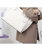 【ユナイテッド ベース/UNITED BASE】の【A4対応】3層タイプ フェイクレザー トートバッグ 人気、トレンドファッション・服の通販 founy(ファニー) ファッション Fashion レディースファッション Fashion for Women バッグ Bags シンプル Simple, Minimal 財布 Wallet, Purse フェイクレザー Faux Leather, PU Leather ポケット Pocket, Pocket Detail マグネット Magnet, Magnetic Closure おすすめ Recommended / Our Picks ビジネス 仕事 通勤 Business / Work / Commuting thumbnail アイボリー|ID: prp329100004788534 ipo3291000000034878255