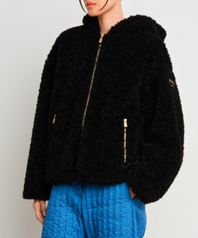 【タトラス コンセプトストア/TATRAS CONCEPT STORE】の【TATRAS 直営店】IPAMA イパマ ボアブルゾン 人気、トレンドファッション・服の通販 founy(ファニー) ファッション Fashion レディースファッション Fashion for Women アウター Coat / Outerwear Collection ブルゾンジャケット・スポーティアウター Blouson Jackets イタリア Italy ブルゾン Blouson, Bomber Jacket ポケット Pocket, Pocket Detail メタル Metal, Metal Parts ワンポイント One Point, Statement Accent エレガント 上品 Elegant |ID:prp329100004788537