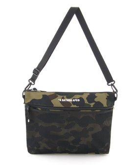 【ア ベイシング エイプ/A BATHING APE】の1ST CAMO SACOCHE M 人気、トレンドファッション・服の通販 founy(ファニー) ファッション Fashion レディースファッション Fashion for Women ポケット Pocket, Pocket Detail メッシュ Mesh, Net Fabric 旅行 Travel |ID:prp329100004788556