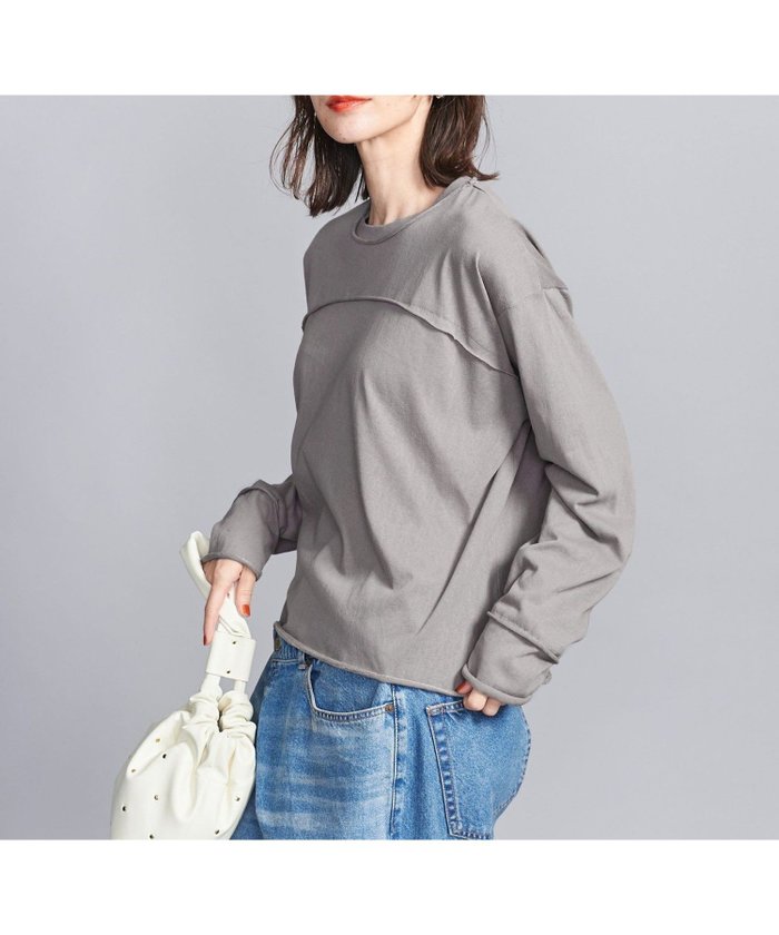 【ユナイテッドアローズ/UNITED ARROWS】のスラブカットオフ ロングスリーブTシャツ インテリア・キッズ・メンズ・レディースファッション・服の通販 founy(ファニー) https://founy.com/ ファッション Fashion レディースファッション Fashion for Women トップス・カットソー Cut & Sew Tops シャツ・ブラウス・オフィスカジュアル Elegant Blouses & Button-Ups ロングTシャツ・Tシャツ Longline T-Shirts & Tees インナー Innerwear カットオフ Cut-Off Design カットソー Cut and Sewn Top カーディガン Cardigan, Knitwear シアー Sheer, See-Through シンプル Simple, Minimal ジャケット Jacket, Outerwear スリーブ Sleeve, Long Sleeve / Short Sleeve トレンド Trend, Trending Now 定番 Standard, Basic Item ベスト Vest, Waistcoat ルーズ Loose, Oversized ロング Long, Long-Length アウトレット Outlet / Clearance おすすめ Recommended / Our Picks |ID: prp329100004788564 ipo3291000000034751909