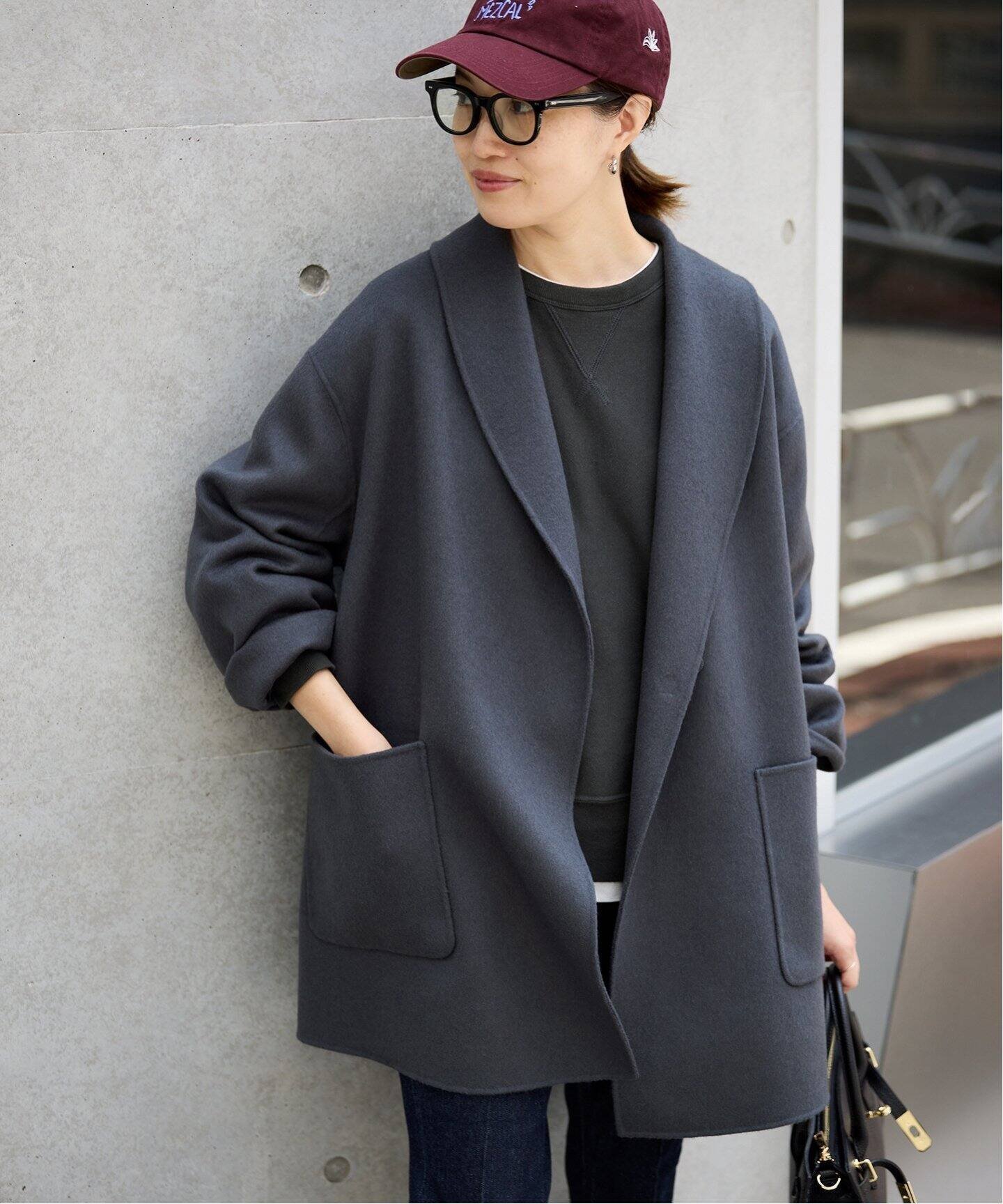 【スローブ イエナ/SLOBE IENA】のSUPER140 ダブルフェイスベルテッドコート インテリア・キッズ・メンズ・レディースファッション・服の通販 founy(ファニー) ファッション Fashion レディースファッション Fashion for Women アウター Coat / Outerwear Collection コート・ロングコート・ピーコート Long Coats, Peacoats & More インナー Innerwear ショート Short, Short Length ショール Shawl, Wrap ジャケット Jacket, Outerwear ストール Stole, Wrap ダウン Down, Puffer ダブル Double, Double-Breasted デニム Denim, Jeans Material トレンド Trend, Trending Now フェイス Face, Facial Design ポケット Pocket, Pocket Detail ミドル Middle Length, Mid Height ロング Long, Long-Length エレガント 上品 Elegant 2025年 2025 2025-2026秋冬・A/W Autumn/Winter 2025–26 AW25–26 グレー|ID: prp329100004788567 ipo3291000000034880661