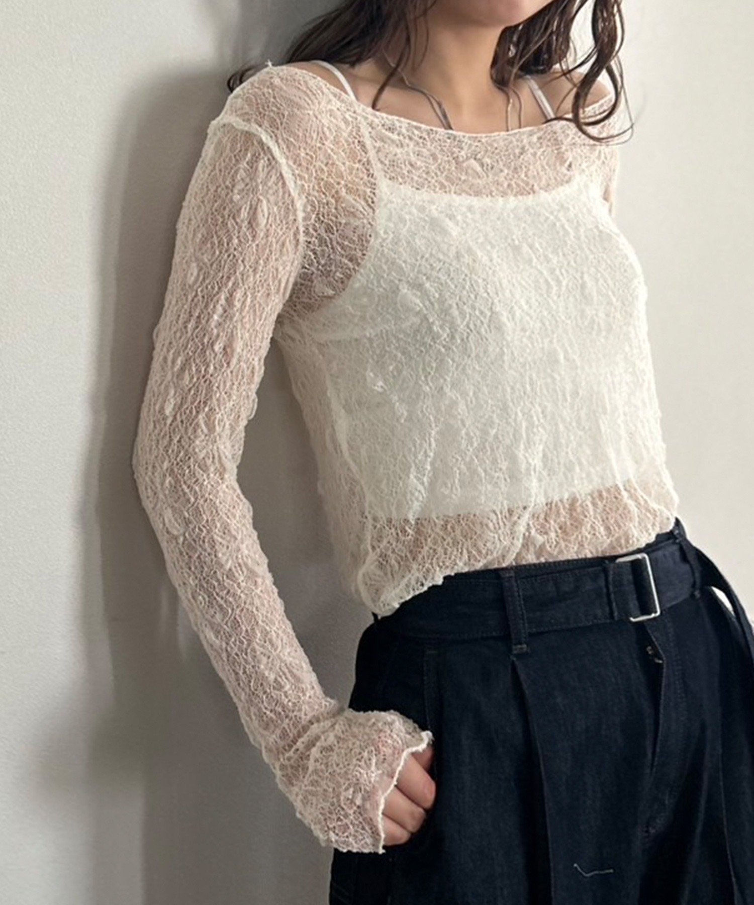 【アウトフィッター ラボ/Outfitter lab】のフラットネックレーストップス インテリア・キッズ・メンズ・レディースファッション・服の通販 founy(ファニー) ファッション Fashion レディースファッション Fashion for Women トップス・カットソー Cut & Sew Tops アウトドア Outdoor Clothing インナー Innerwear オケージョン Occasion Wear 春 Spring 秋 Autumn シアー Sheer, See-Through シンプル Simple, Minimal ジャケット Jacket, Outerwear ストレッチ Stretch, Stretchy Fabric ダウン Down, Puffer デコルテ Décolleté, Neckline デニム Denim, Jeans Material フィット Fit, Slim Fit フェミニン Feminine, Girly フォーマル Formal, Dressy フラット Flat, Flat Shoes レース Lace, Lace Fabric ロング Long, Long-Length 夏 Summer エレガント 上品 Elegant クリスマス X'mas Christmas / X'mas 入学式 Entrance Ceremony 卒業式 Graduation Ceremony 結婚式 Wedding 二次会 After Party ビジネス 仕事 通勤 Business / Work / Commuting アイボリー|ID: prp329100004788582 ipo3291000000034880263