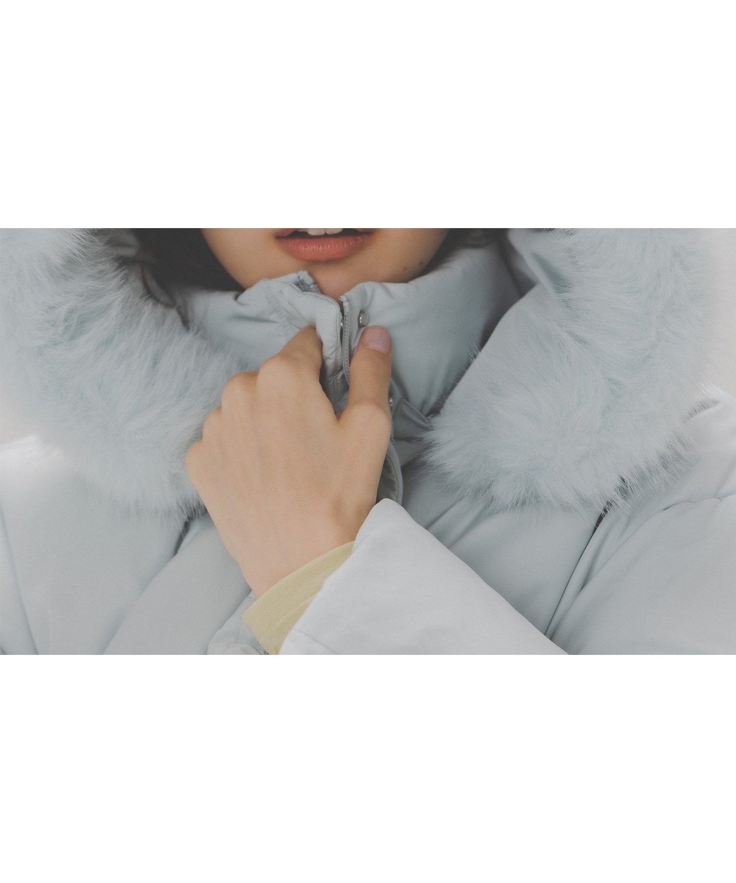 【ナチュラル ビューティー ベーシック/NATURAL BEAUTY BASIC】のフードファーショートダウン インテリア・キッズ・メンズ・レディースファッション・服の通販 founy(ファニー) ファッション Fashion レディースファッション Fashion for Women スタンド Stand Collar, Upright Stand ダウン Down, Puffer ミントブルー|ID: prp329100004788584 ipo3291000000034782273