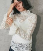 【スマイルオーキッド/SMILE ORCHID】のフリル袖レースブラウス 人気、トレンドファッション・服の通販 founy(ファニー) ファッション Fashion レディースファッション Fashion for Women トップス・カットソー Cut & Sew Tops シャツ・ブラウス・オフィスカジュアル Elegant Blouses & Button-Ups ボリューム袖・フリルスリーブブラウス Voluminous & Ruffle Sleeves / Puffy Sleeve Tops インナー Innerwear エレガント 上品 Elegant シアー Sheer, See-Through スラックス Slacks, Dress Pants タイトスカート Pencil Skirt, Tight Skirt フェミニン Feminine, Girly フリル Frill, Ruffle フレア Flare, Flared レース Lace, Lace Fabric thumbnail アイボリー|ID: prp329100004788596 ipo3291000000035033602