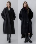 【ハレ/HARE】のウール2WAYチェスターコート 人気、トレンドファッション・服の通販 founy(ファニー) ファッション Fashion レディースファッション Fashion for Women アウター Coat / Outerwear Collection コート・ロングコート・ピーコート Long Coats, Peacoats & More チェスターコート・ロング丈アウター Chester Coats / Chesterfield Long Coats おすすめ Recommended / Our Picks インナー Innerwear ウェーブ Wavy Pattern シンプル Simple, Minimal スタンド Stand Collar, Upright Stand ストレート Straight, Straight Cut チェスターコート Chester Coat, Long Coat デニム Denim, Jeans Material バランス Balance, Style Balance フィット Fit, Slim Fit フェミニン Feminine, Girly フレア Flare, Flared マフラー Scarf, Muffler メルトン Melton, Heavy Wool ロング Long, Long-Length ワイド Wide, Wide Fit ワンポイント One Point, Statement Accent エレガント 上品 Elegant thumbnail ブラック09|ID: prp329100004788602 ipo3291000000034904592