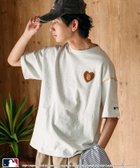 【フリークスストア/FREAK'S STORE】の別注 MLB ハートロゴハンドステッチTシャツ/ユニセックス【限定展開】 25SS 人気、トレンドファッション・服の通販 founy(ファニー) ファッション Fashion レディースファッション Fashion for Women トップス・カットソー Cut & Sew Tops シャツ・ブラウス・オフィスカジュアル Elegant Blouses & Button-Ups ロングTシャツ・Tシャツ Longline T-Shirts & Tees 2025年 2025 2025春夏・S/S Spring/Summer 2025 SS25 ハンド Hand, Handmade フロント Front, Front Design 別注 Limited Edition, Custom Order 夏 Summer S/S・春夏 SS, Spring/Summer, Warm Season thumbnail グレー|ID: prp329100004788603 ipo3291000000034838675