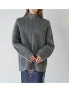 【スナイデル/SNIDEL】のアルパカシャギージップコート 人気、トレンドファッション・服の通販 founy(ファニー) ファッション Fashion レディースファッション Fashion for Women アウター Coat / Outerwear Collection コート・ロングコート・ピーコート Long Coats, Peacoats & More ショルダー Shoulder, Shoulder Strap ストレート Straight, Straight Cut スマート Smart, Elegant ドロップ Drop Shoulder, Dropped Style パステル Pastel, Soft Color ファブリック Fabric, Textile フォルム Silhouette, Form ポケット Pocket, Pocket Detail A/W・秋冬 Autumn/Winter おすすめ Recommended / Our Picks thumbnail DGRY[008]|ID: prp329100004788616 ipo3291000000034840755
