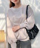 【アズノウアズ プラス/AS KNOW AS plus】の♪ゆるっとリブ付きプルオーバー SオフBE|ID: prp329100004788638 ipo3291000000034752194