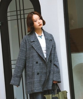 【ビームス ウイメン/BEAMS】の【SALE】チェック ビーバー ダブル ハーフコート ミドル丈 きれいめ 人気、トレンドファッション・服の通販 founy(ファニー) ファッション Fashion レディースファッション Fashion for Women アウター Coat / Outerwear Collection コート・ロングコート・ピーコート Long Coats, Peacoats & More イエロー Yellow シンプル Simple, Minimal ダブル Double, Double-Breasted チェック Check, Plaid, Tartan ハーフ Half, Half-Length バランス Balance, Style Balance ミドル Middle Length, Mid Height ロング Long, Long-Length ワイド Wide, Wide Fit |ID:prp329100004788642