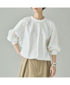【カレンソロジー/Curensology】 ワッフルドロストプルオーバー人気、トレンドファッション・服の通販 founy(ファニー) ファッション Fashion レディースファッション Fashion for Women トップス・カットソー Cut & Sew Tops カジュアルプルオーバー・ニットトップス Pullovers & Knit Tops / Casual Pullovers エレガント 上品 Elegant コンビ Combo, Combination Style ショート Short, Short Length バランス Balance, Style Balance ワッフル Waffle, Waffle Knit |ID:prp329100004788644