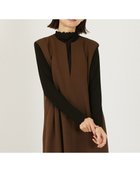 【メルローズ クレール/MELROSE claire】のボトルネックプルオーバー 人気、トレンドファッション・服の通販 founy(ファニー) ファッション Fashion レディースファッション Fashion for Women トップス・カットソー Cut & Sew Tops カジュアルプルオーバー・ニットトップス Pullovers & Knit Tops / Casual Pullovers インナー Innerwear カットソー Cut and Sewn Top シアー Sheer, See-Through フリル Frill, Ruffle ベーシック Basic, Essential ボトルネック Bottle Neck, Mock Neck thumbnail ブラック|ID: prp329100004788653 ipo3291000000034922812