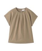 【マッキントッシュ フィロソフィー/MACKINTOSH PHILOSOPHY】のクールタッチフロントタックカットソー 人気、トレンドファッション・服の通販 founy(ファニー) ファッション Fashion レディースファッション Fashion for Women トップス・カットソー Cut & Sew Tops カットソー・ベーシックTシャツ Cut-and-Sewn Tops / Stretch Tees & Basics おすすめ Recommended / Our Picks カットソー Cut and Sewn Top シルケット Silket, Silky Cotton フロント Front, Front Design 夏 Summer thumbnail キャメル|ID: prp329100004788656 ipo3291000000034752258