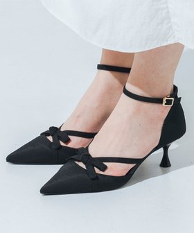 【イーボル/EVOL】のリボンセパレートストラップパンプス 人気、トレンドファッション・服の通販 founy(ファニー) ファッション Fashion レディースファッション Fashion for Women オケージョン Occasion Wear シンプル Simple, Minimal ストッキング Stockings, Sheer Tights トレンド Trend, Trending Now ポインテッド Pointed Toe, Sharp Toe ミドル Middle Length, Mid Height ラップ Wrap, Wrap Design リボン Ribbon, Bow おすすめ Recommended / Our Picks ホリデーシーズン Holiday Season 結婚式 Wedding ビジネス 仕事 通勤 Business / Work / Commuting |ID:prp329100004788678