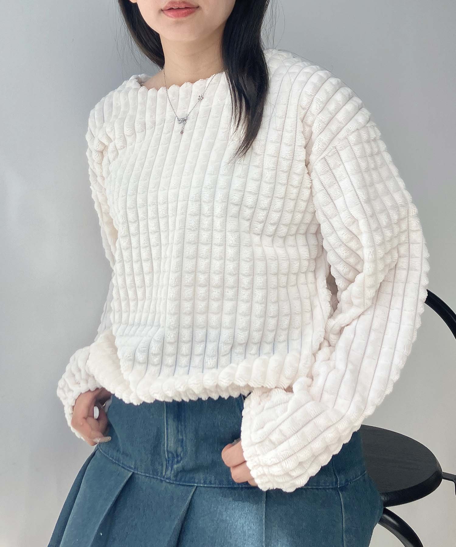 【アズノウアズ プラス/AS KNOW AS plus】の♪アソートデザイン フェイクファープルオーバー(メロン・ストライプ・バラ) インテリア・キッズ・メンズ・レディースファッション・服の通販 founy(ファニー) ファッション Fashion レディースファッション Fashion for Women トップス・カットソー Cut & Sew Tops カジュアルプルオーバー・ニットトップス Pullovers & Knit Tops / Casual Pullovers ストライプ Stripe, Striped Pattern チェック Check, Plaid, Tartan フィット Fit, Slim Fit 再入荷 Restock / Back in Stock IVメロン|ID: prp329100004788699 ipo3291000000034752384