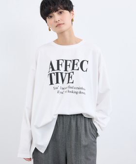 【バンヤードストーム/BARNYARDSTORM】のワイドシルエットロゴロンT / マシンウォッシャブル 人気、トレンドファッション・服の通販 founy(ファニー) ファッション Fashion レディースファッション Fashion for Women トップス・カットソー Cut & Sew Tops ロングTシャツ・Tシャツ Longline T-Shirts & Tees お家時間・ステイホーム Stay Home / At Home インナー Innerwear カーディガン Cardigan, Knitwear ロング Long, Long-Length ワイド Wide, Wide Fit 人気 Popular, Best Seller 長袖 Long Sleeve, Full Sleeve |ID:prp329100004788705